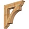 Ekena Millwork Westlake Traditional Rough Sawn Bracket, Western Red Cedar, 6"W x 32"D x 32"H BKT06X32X32WTL01RWR - alternate 1